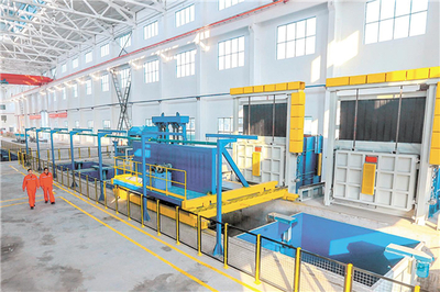 荆州建成华中地区最大石油设备热加工中心